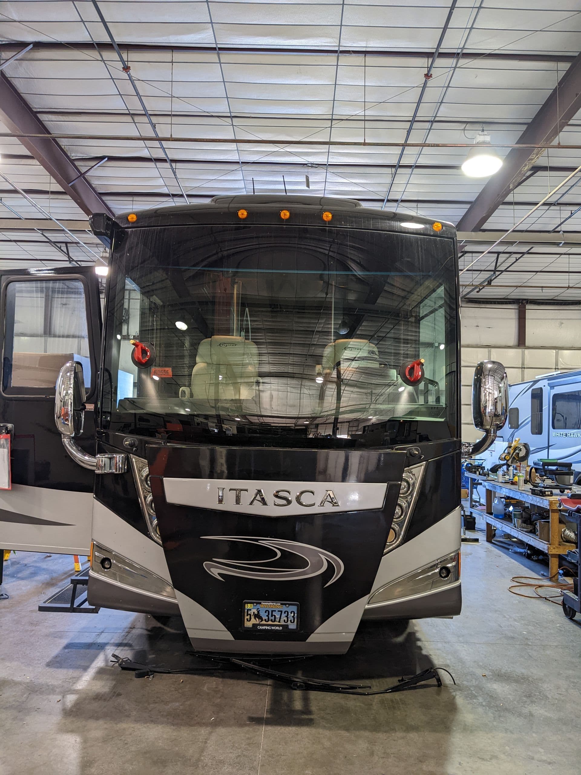 Professional windshield replacement work by Patriot Auto Glass